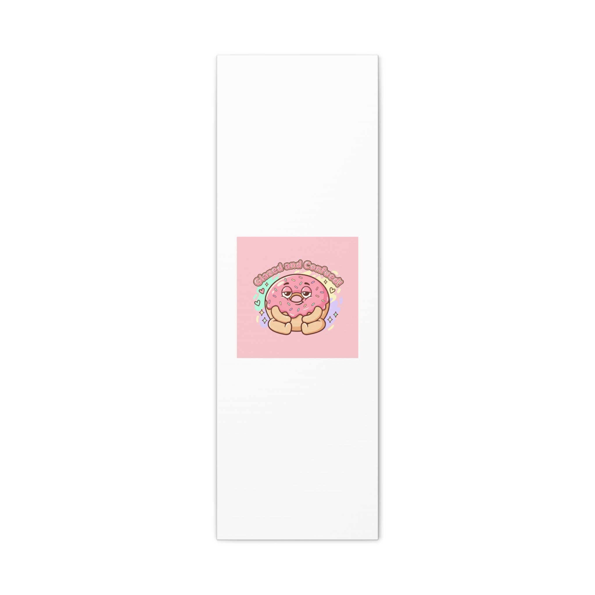 Glazed and Confused Donut Art, Canvas
