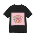 Donut Self-Care Tee | Food Pun Shirt, Cute Snack Cartoon