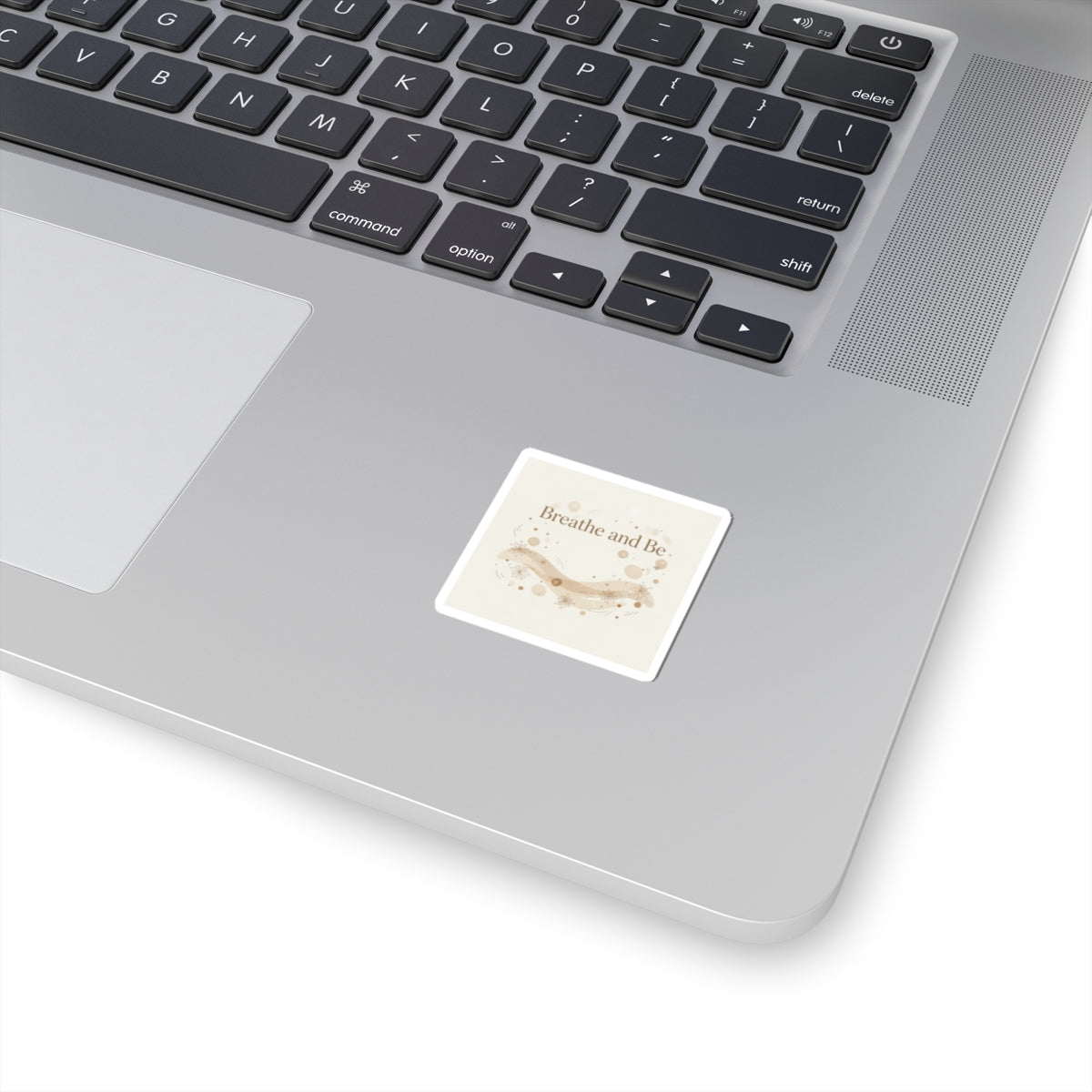 Breathe and Be Sticker | Cozy Minimalist, Slow Life vibes