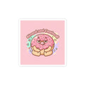 Glazed and Comforted Donut Sticker | Food Pun, Cute Snack Cartoon
