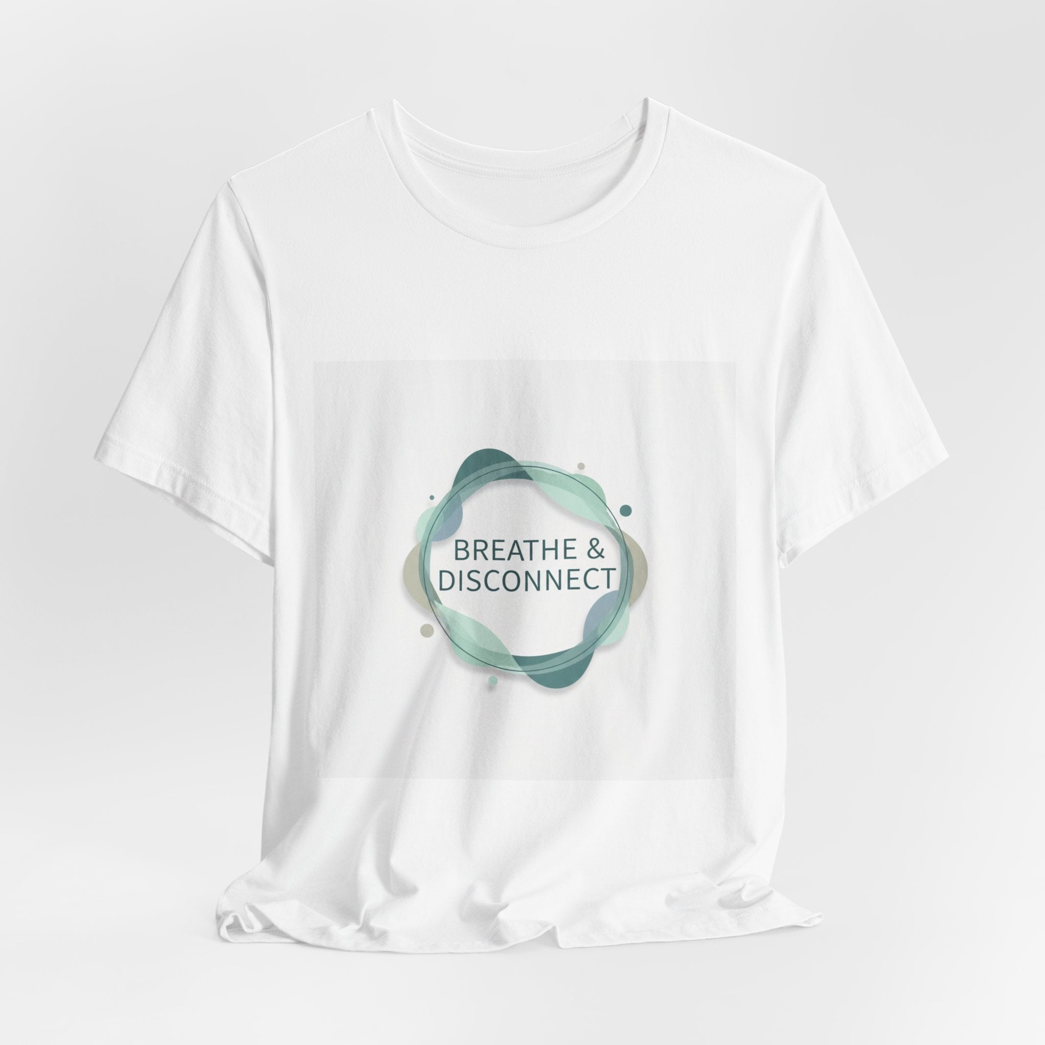 Breathe & Disconnect Tee | digital detox shirt, news detox design