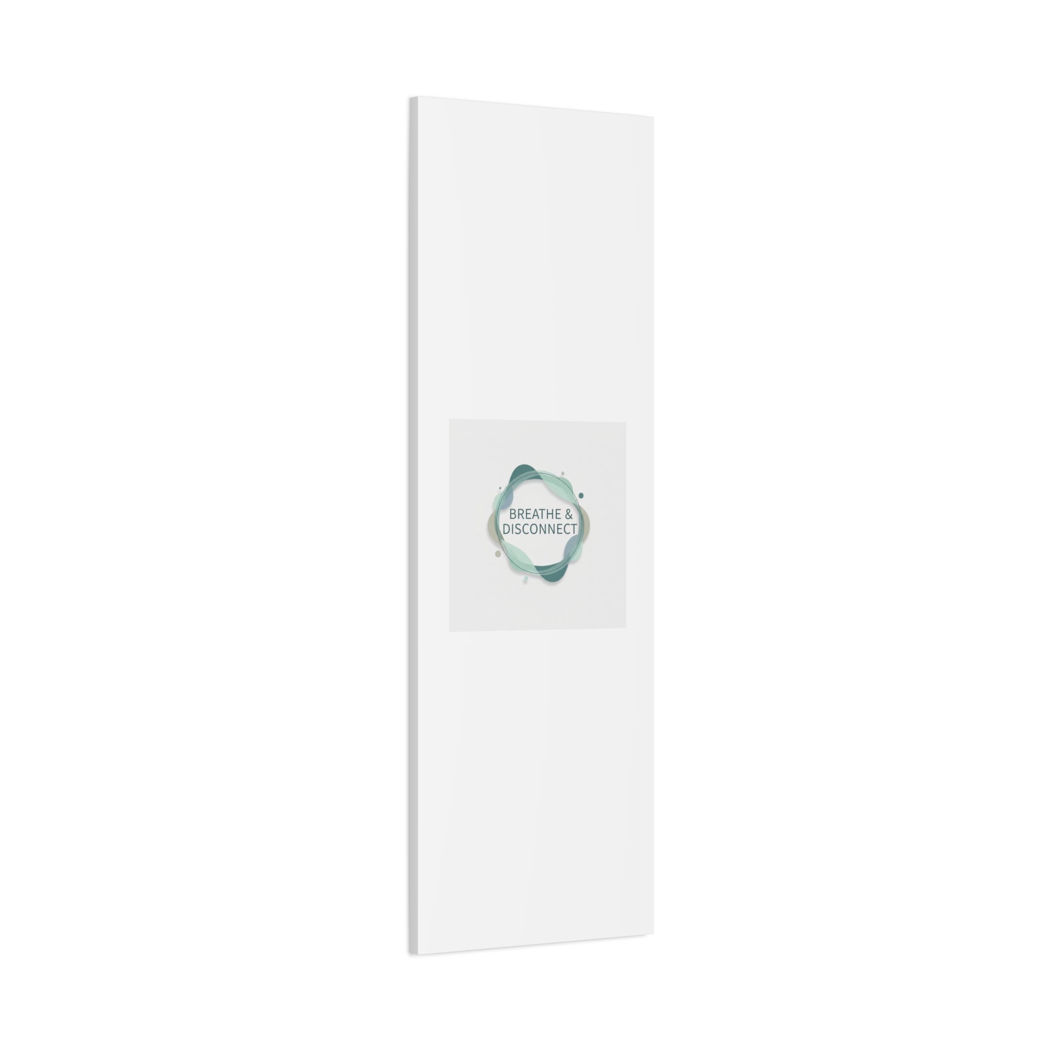 Breathe & Disconnect Canvas | Digital Detox, Mindfulness Wall Art