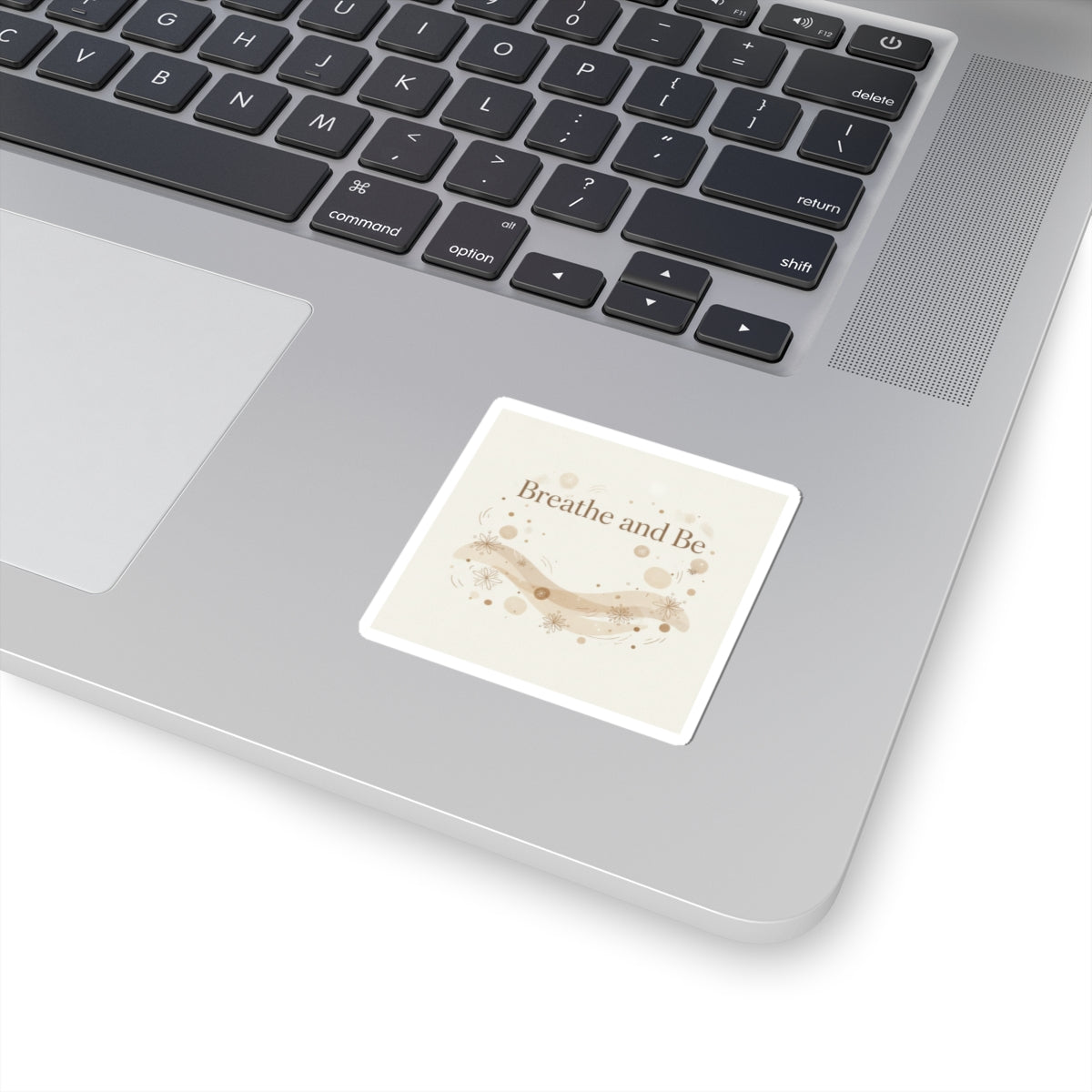 Breathe and Be Sticker | Cozy Minimalist, Slow Life vibes