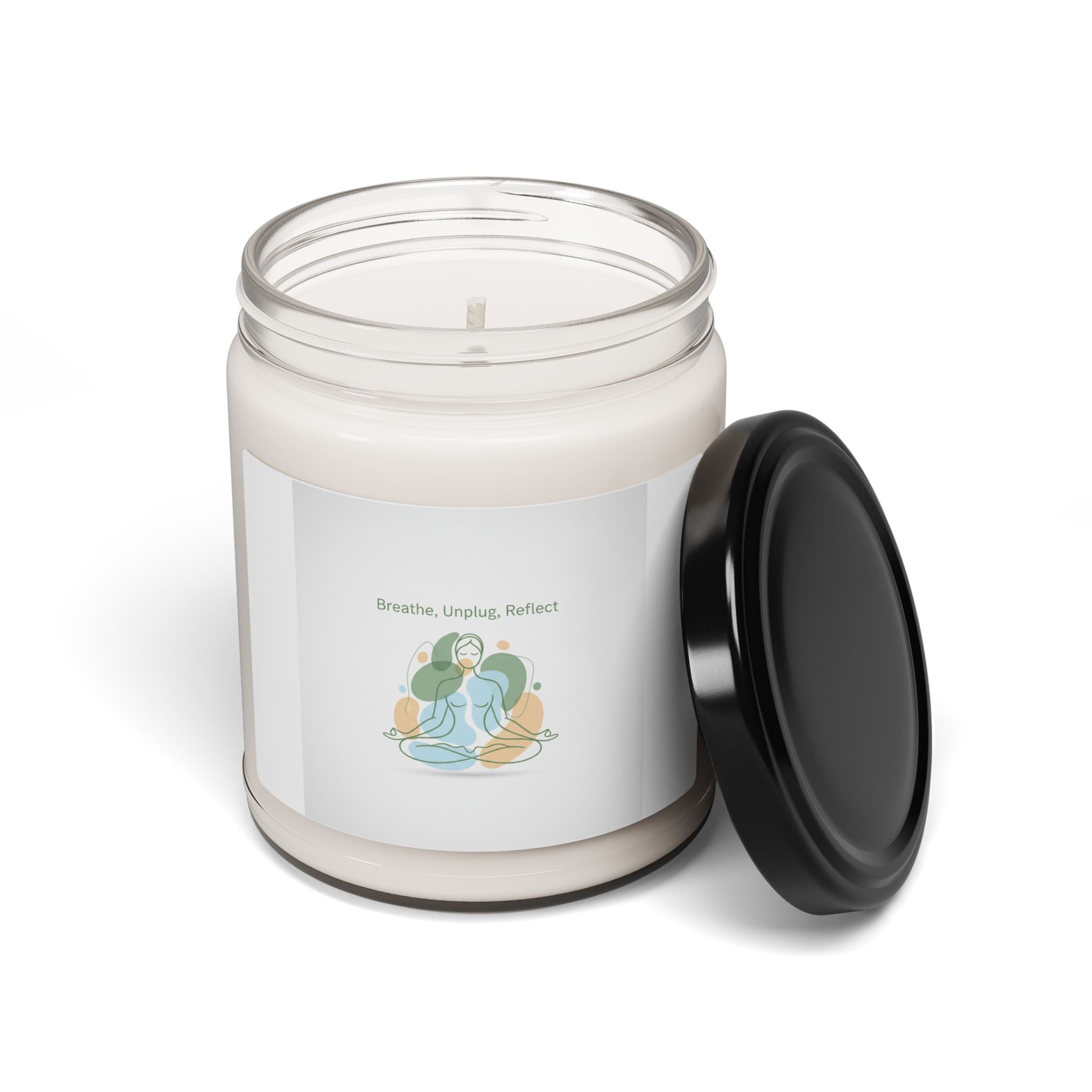 Breathe Unplug Reflect Candle | Digital Detox, News Detox Soy Candle