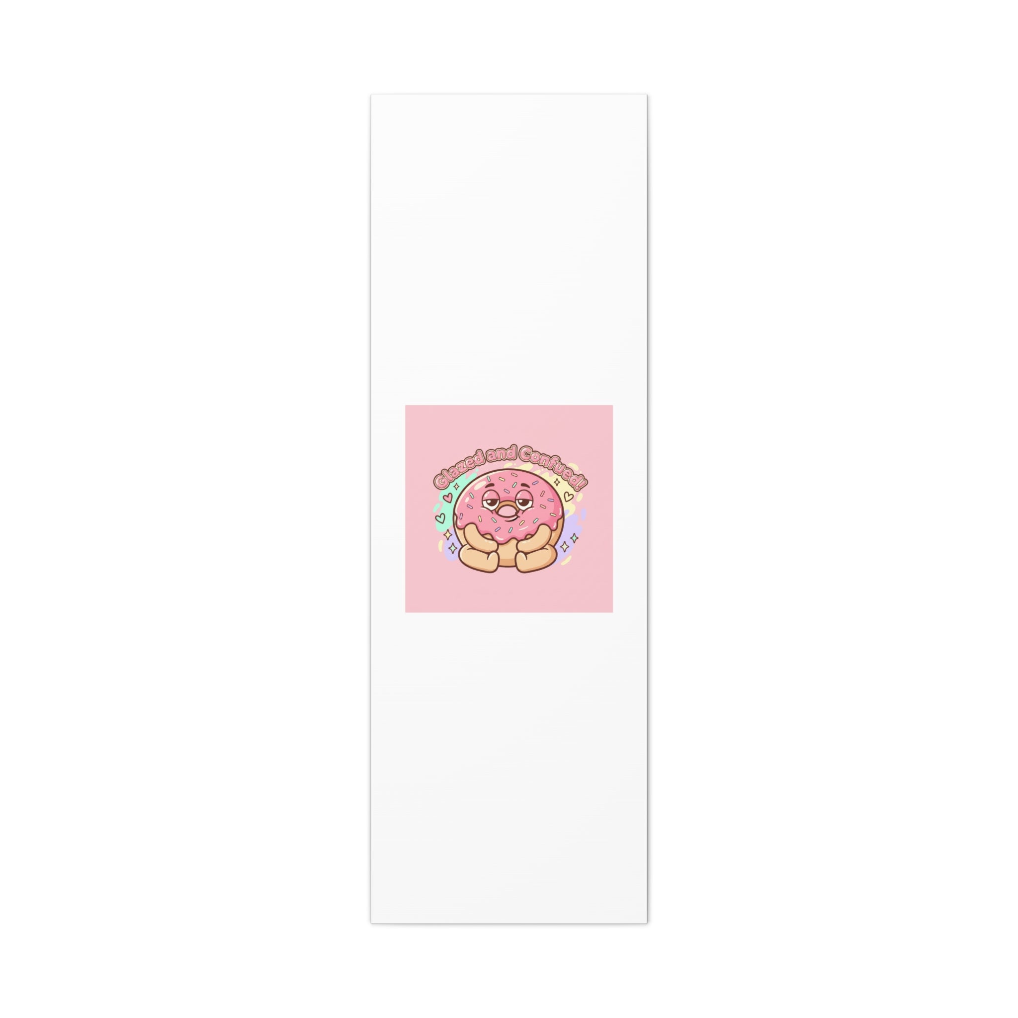 Glazed and Confused Donut Art, Canvas