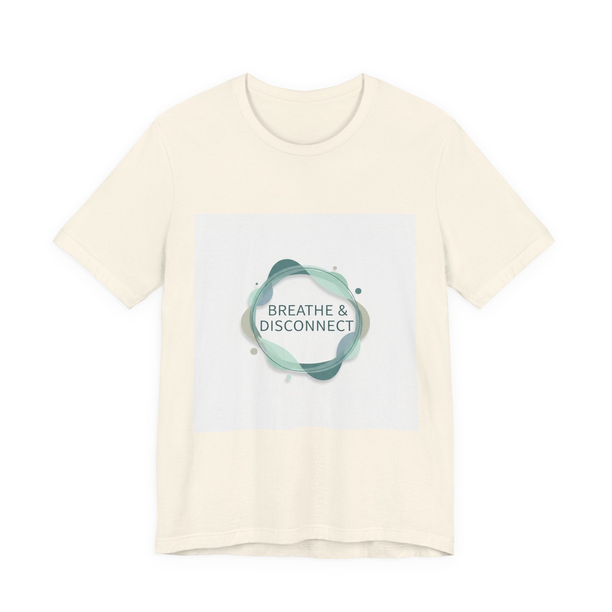 Breathe & Disconnect Tee | digital detox shirt, news detox design