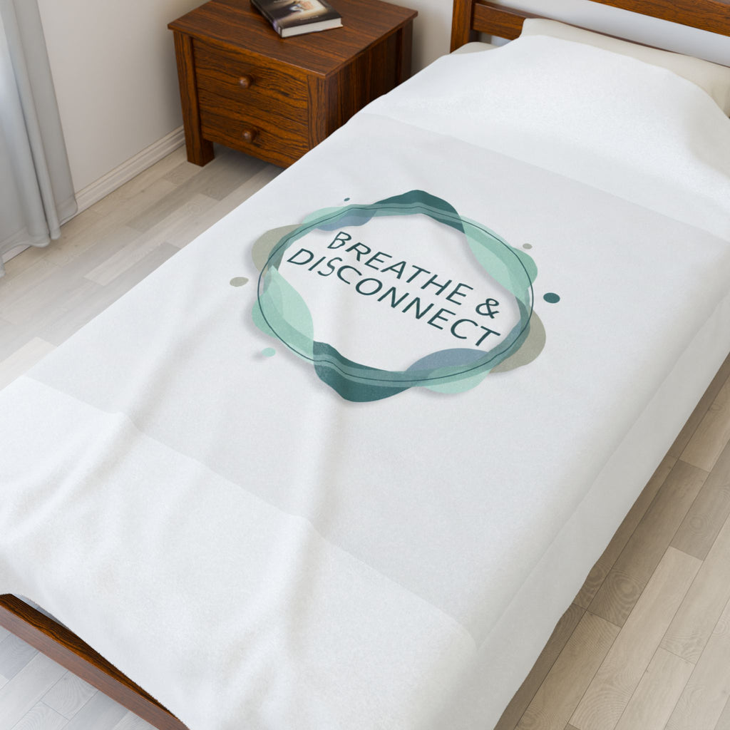 Breathe & Disconnect Blanket | Digital Detox, News Detox Minimal Wellness