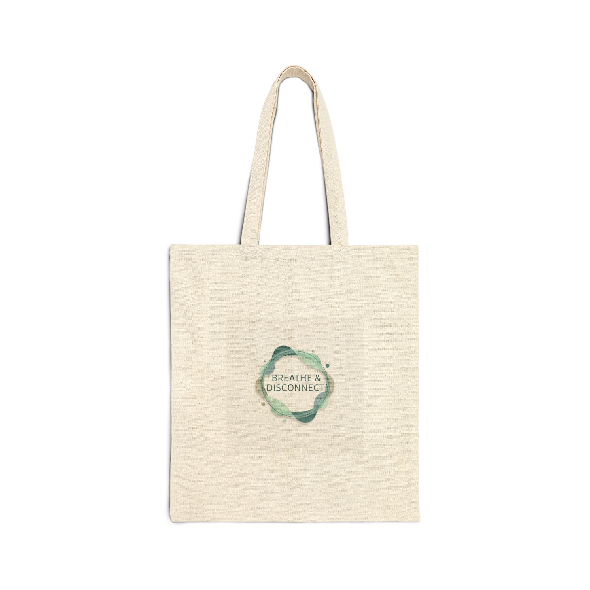 Breathe & Disconnect Tote | Digital Detox, Calm Minimal Mindfulness