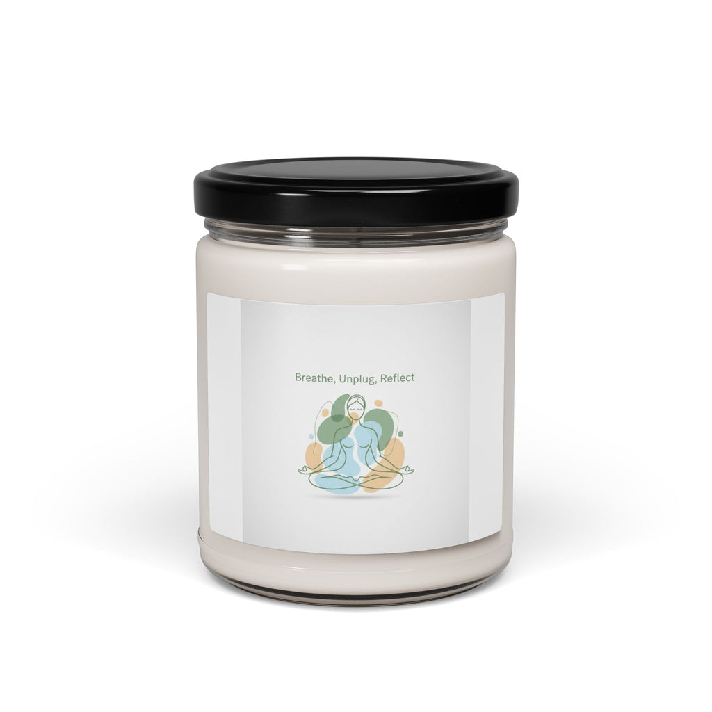 Breathe Unplug Reflect Candle | Digital Detox, News Detox Soy Candle