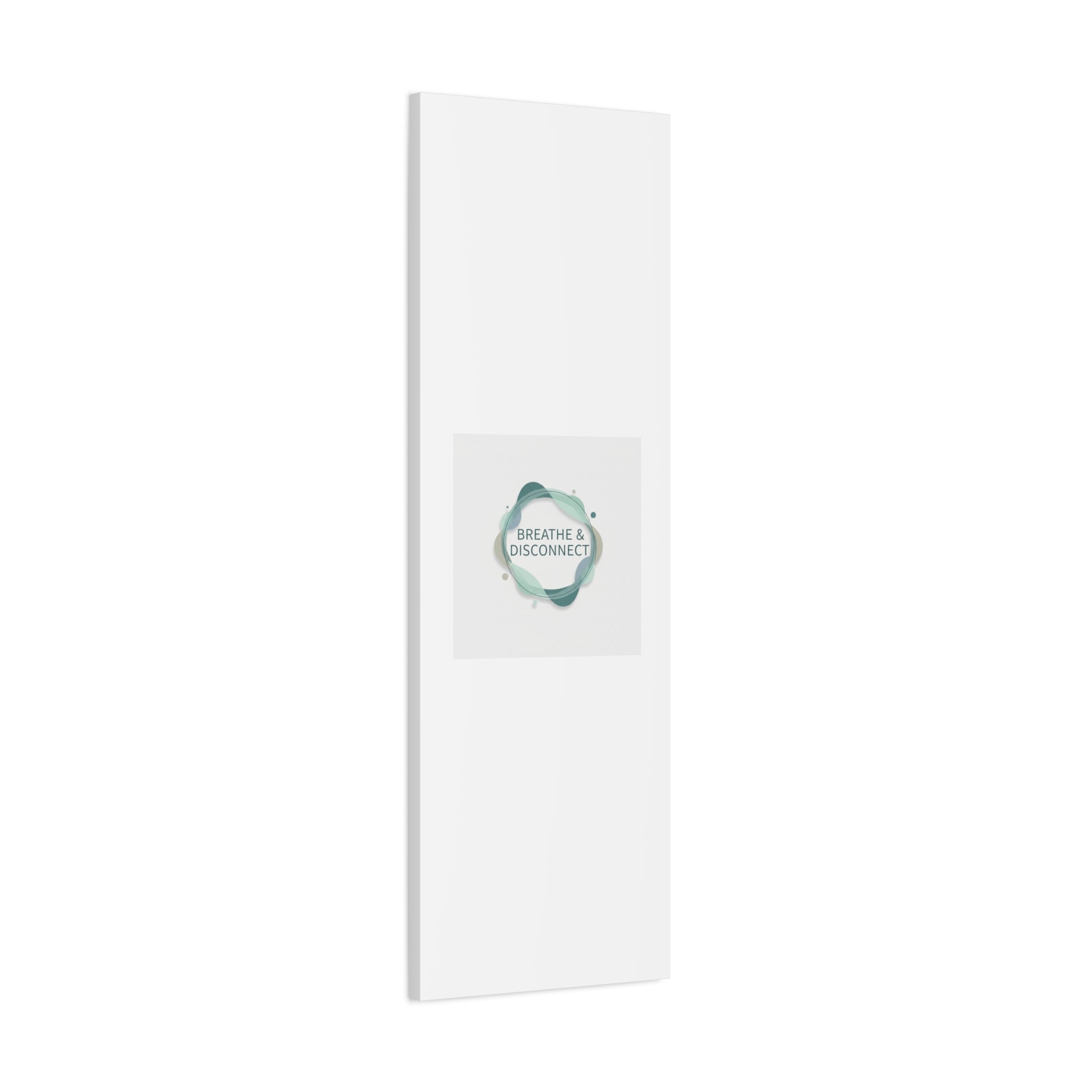 Breathe & Disconnect Canvas | Digital Detox, Mindfulness Wall Art